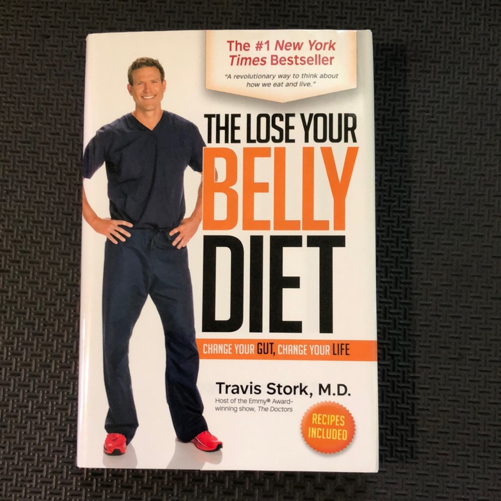 The Lose Your Belly hardback book. In excellent condition.